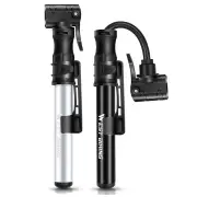 WEST BIKING 100PSI Mini Bicycle Air Pump Portable Hand Pump Hose MTB Mountain Road Universal Schrader Presta Valve Water