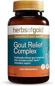 Herbs of Gold Gout Relief Complex 60c