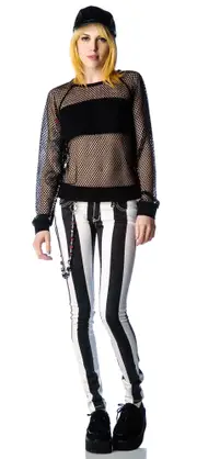 [Re Named] Nothing But Net Mesh Pullover