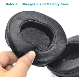 真皮耳罩適用於 SONY MDR-1A MDR-1ADAC 替換耳機罩 索尼耳機套 小羊皮耳墊 蛋白皮套 耳墊 一對裝