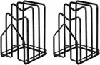 2 Pack Cutting Board Racks Holders Pot Pan Lids Holders Chopping Board Organizer