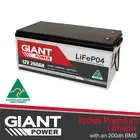 Giant 260AH 12V Lithium Deep Cycle Battery