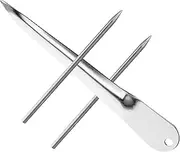 Kisangel Wicker Repair Tool Set Stainless Steel Prying Tool for Rattan Chair Basket Restoration