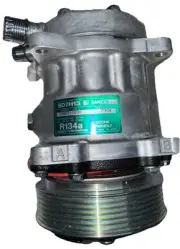 Sanden 12V 6PK 119mm Model 7304 AC Compressor SD7H13