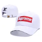 SUPREME LV 可調節嘻哈帽子帽子 SNAPBACK 經典棒球帽透氣時尚中性刺繡可調節回彈太陽帽