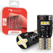 Nakamichi T10 LED Light Bulb 168 2825 194 W5W Wedge 12-SMD 2016 Chipsets LED ...