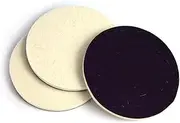 5 Inch (125mm) Hook and Loop Compressed Wool Polishing Wheel Buffing Pads for Wax Sanding Discs, Pack of 3
