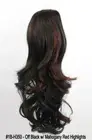 13" LONG LOOSE LAYERED CURLS CURLY HAIR PONYTAIL HAIRPIECE CHEERLEADERS MENA