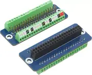 Geekworm G469 GPIO Terminal Block Breakout Board for Raspberry Pi 5/4B/3B+/3B/Ze