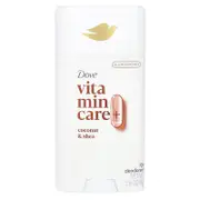 Dove, Vitamin Care+ Deodorant, Coconut & Shea, 2.6 oz (74 g)