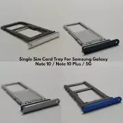 Single Sim Card Holder Tray For Samsung Galaxy Note 10 / Note 10 Plus / 5G