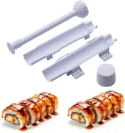 Sushi Bazooka Sushi Maker Kit, Sushi Roller Mold Food Grade Plastic Rice Vegetab