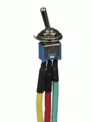 Metra Install Bay IBTSSS Compact Toggle Switch Std Spst On-Off 6" Leads 5/Bag