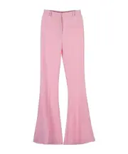 Casual pants with belt loops 40 Pink