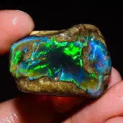 Ethiopian Opal Rough 100% Natural Gemstone Raw 47 Ct. 27x19x11 mm AQ-566