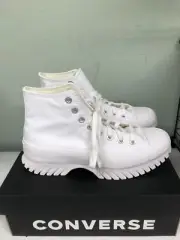 Converse Unisex Chuck Taylor All Star Lugged 2.0 A00871C Platform White Shoes