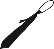 [TINEASUR] Tie Photo Props Party Props Costume Prop Cosplay Prop Costume Party Accessory Polyester Yarn Black