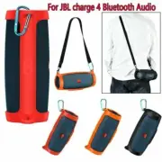 Silicone Storage Carry Case Bag +Strap for JBL charge4 Bluetooth Audio Speaker