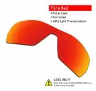 SmartVLT Polarized Replacement Lenses for-Oakley Offshoot Sunglass - Fire Red