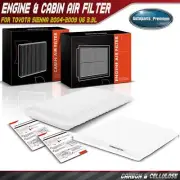 Engine & Carbon Cabin Air Filter for Toyota Sienna 2004 2005 2006-2009 V6 3.3L (for: Toyota)