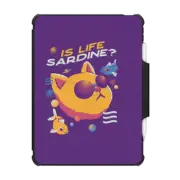 iPad Pro 12.9-inch (5th/6th gen) Impact Folio Case Vaporwave Cat