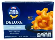 Kraft 2% Milk Cheese Macaroni & Cheese Deluxe Dinner 14 oz Mac