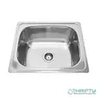 BUK BK28 Traditionell 45L Laundry Sink Round Corner With Two Tap Hole