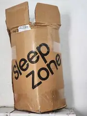 Sleeps Zone Let's Dream Quilted Mattress. Color White Queen.new Open Box