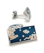 Cufflinks Cloud Nine Design Personalized Cufflinks Wedding Cufflinks Groomsman