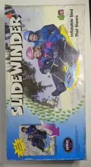Vintage Rave Sports Slidewinder Inflatable Snow Sled That Steers. Sledding NOS.