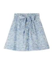 Esterina buttoned skirt made with Liberty fabrics 8Y,6Y,4Y,12Y,10Y Blue