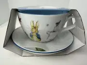 The World of Peter Rabbit Beatrix Potter Teacup and Saucer Set NEW