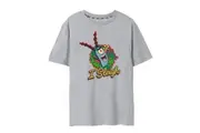 SpongeBob SquarePants Womens/Ladies I Sleigh Marl T-Shirt (Grey Marl) - UTNS7806