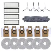 For L10S Ultra/ L10 Robot Vacuum Cleaners Main Side Brushes HEPA Filters Mop Cloth Dust Bags Replacement Parts