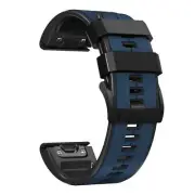 22mm Silicone Watch Band Strap For Garmin Fenix 7/6/6Pro/5/5 Plus/Approach S60