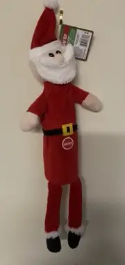 Multipet 20 Inch Santa With Squeakers And Plastic Bottle Inside