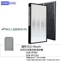 在飛比找momo購物網優惠-【PUREBURG】適用日立 Hitachi UDP-PF9