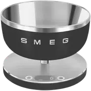 Smeg Collezione Kitchen Scale Matte Black