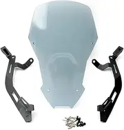 jiningxunjun Motorcycle CRF 1100L Windshield Windscreen Compatible with CRF1100L Africa Twin Adventure Sports Wind Shield Screen Protector Parts 22(Lavender)