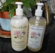 Crabtree & Evelyn Summer Hill Body Lotion 16.9 Hand Wash 16.9 oz Floral Set of 2