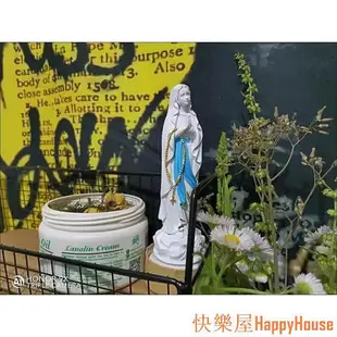 快樂屋Hapyy HouseBEAN 特惠天主教聖藝 露德聖母瑪利亞精美樹脂擺件約14.5釐米