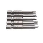2Set 50Mm Magnetic U-Shaped Screwdriver Bits