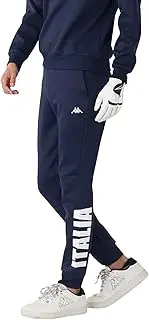 [Kappa] 615311 Men's Long Pants, Stretch Cardboard Knit