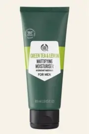 Green Tea & Lemon Mattifying Moisturiser for Men 100ml The Body Shop