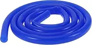X AUTOHAUX Silicone Vacuum Tubing Hose Automotive Vacuum Line High Temperature 6Ft 1/2" 12mm ID 2.5mm Thickness 1 Pcs Blue 130PSI Max Pressure