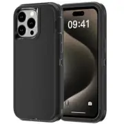 For iPhone 11 12 13 14 15 16 Pro Max Case Heavy Duty Shockproof Protective Cover