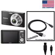Sony Cyber-Shot DSC-W530 Digital Camera USB Cable Transfer Cord Replacement