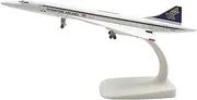 for Concorde Air France British Airways Toy Planes Plane Models 20cm(Singapore Concord)