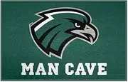 FANMATS 34902 NCAA - Northeastern State Riverhawks Man Cave Starter Mat Accent Rug - 19in. x 30in.| Sports Fan Home Decor Rug and Tailgating Mat