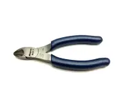 Snap On Tools NEW 85ACFMB Power Blue Soft Grip 5" Diagonal Cutter Pliers USA